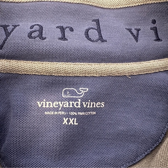 Vineyard Vines Gray Quarter-Zip Sweater - Picture 2 of 3